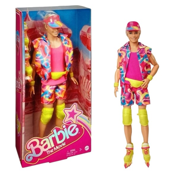 Barbie The Movie Ken Doll Skate Outfit - Picture 1 of 13